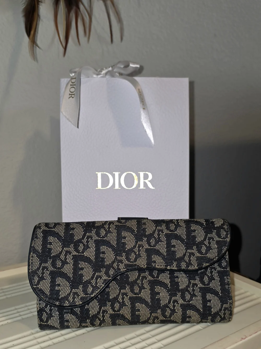 Dior Trotter Bifold Wallet, Used